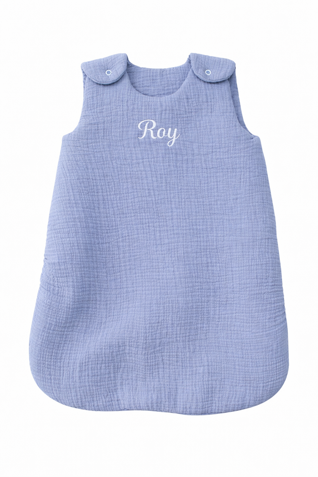 Coffret corbeille naissance personnalisé – Protège carnet de santé, Couverture plaid , Gigoteuse bébé personnalisée avec prénom Bleu