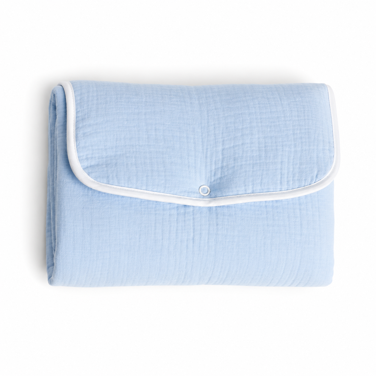 Tapis à Langer Pliable Personnalisable Imperméable avec Broderie Prénom Rose