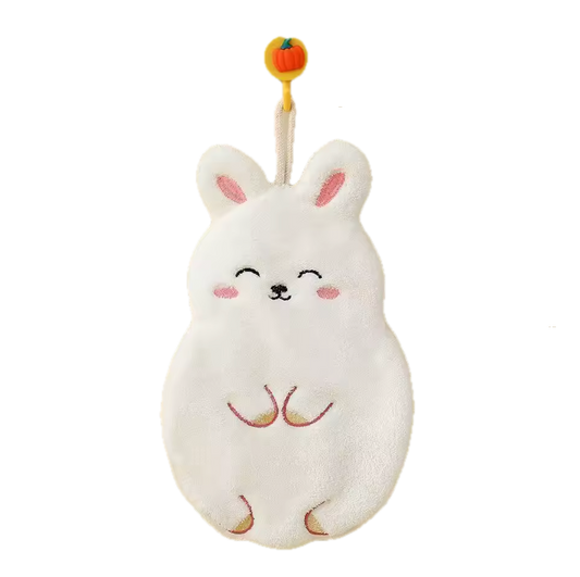 Doudou bébé doux et moelleux – dès la naissance en forme de lapin blanc