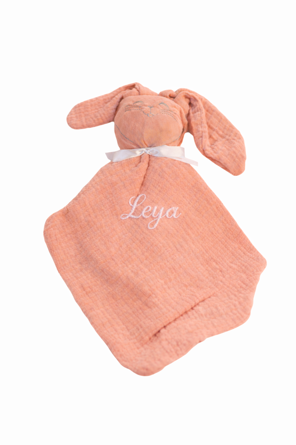 Doudou lapin pour bébé en coton doux – Essentiel naissance Rose