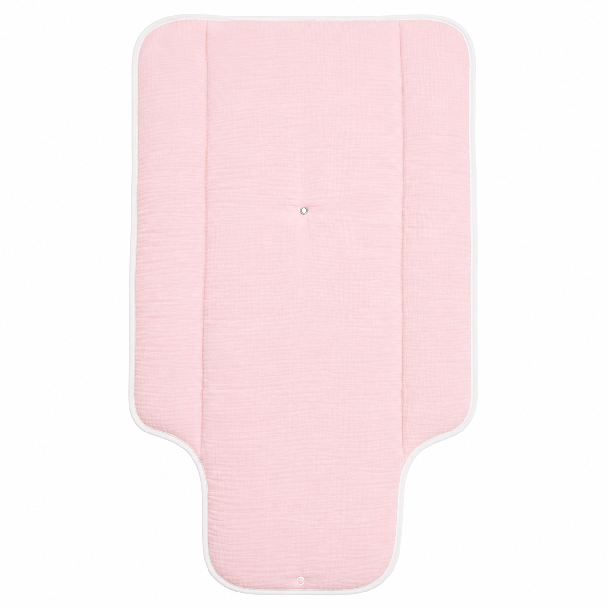 Tapis à Langer Pliable Personnalisable Imperméable avec Broderie Prénom Rose
