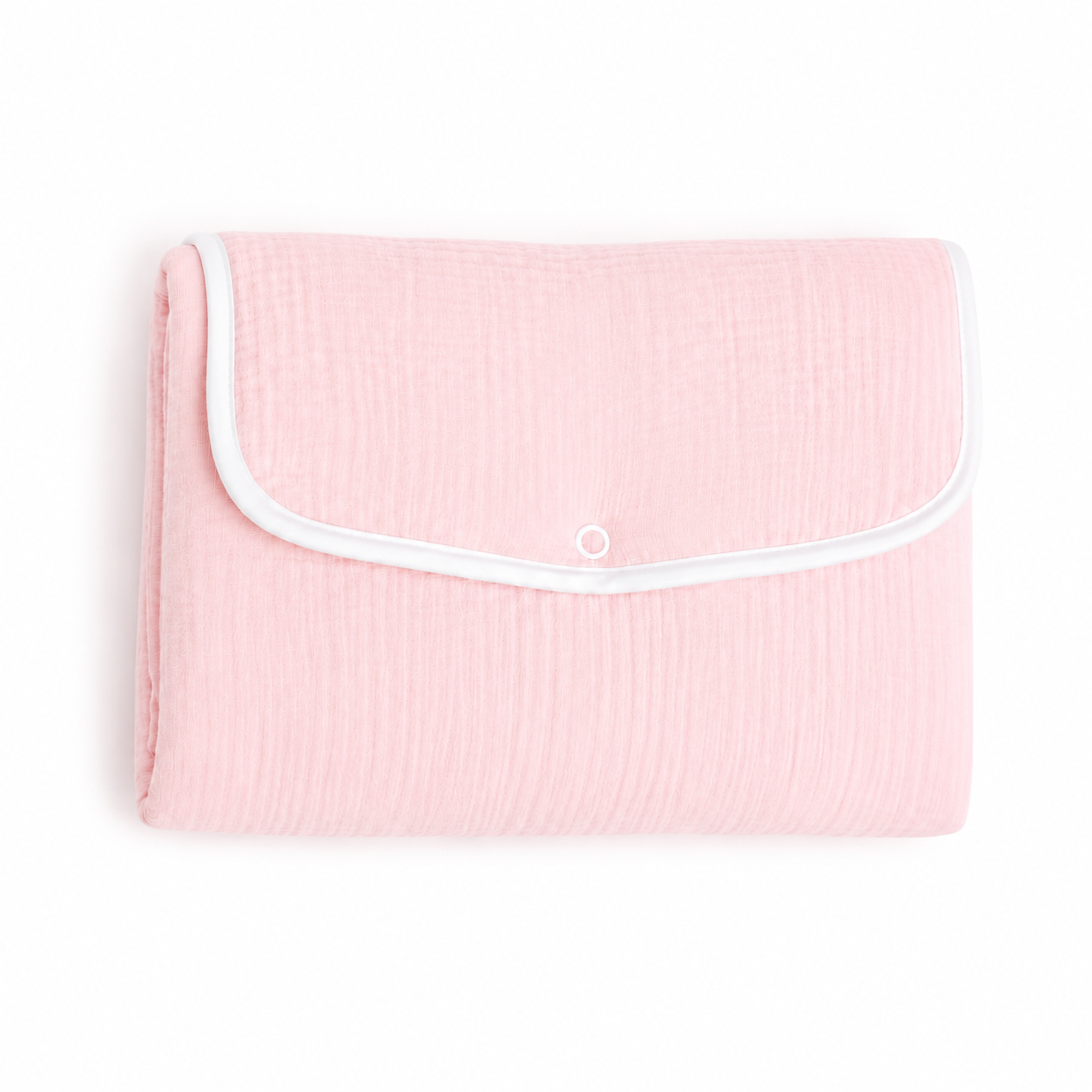 Tapis à Langer Pliable Personnalisable Imperméable avec Broderie Prénom Bleu