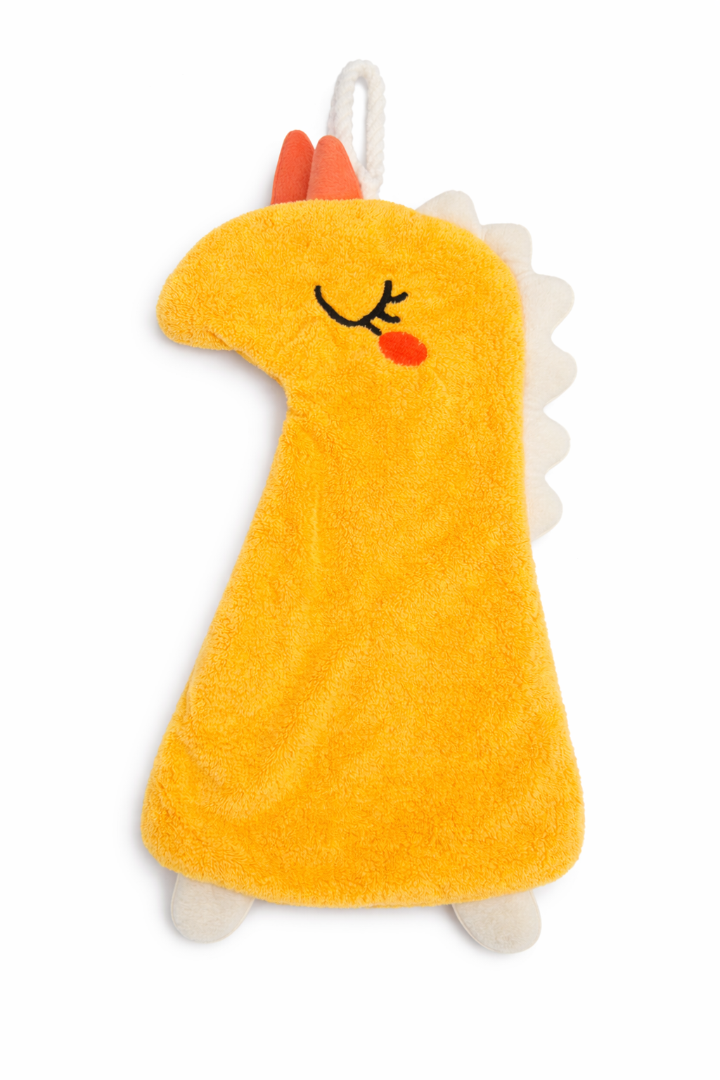 doudou licorne bébé jaune personnalisable tissu doux attache cadeau naissance garçon