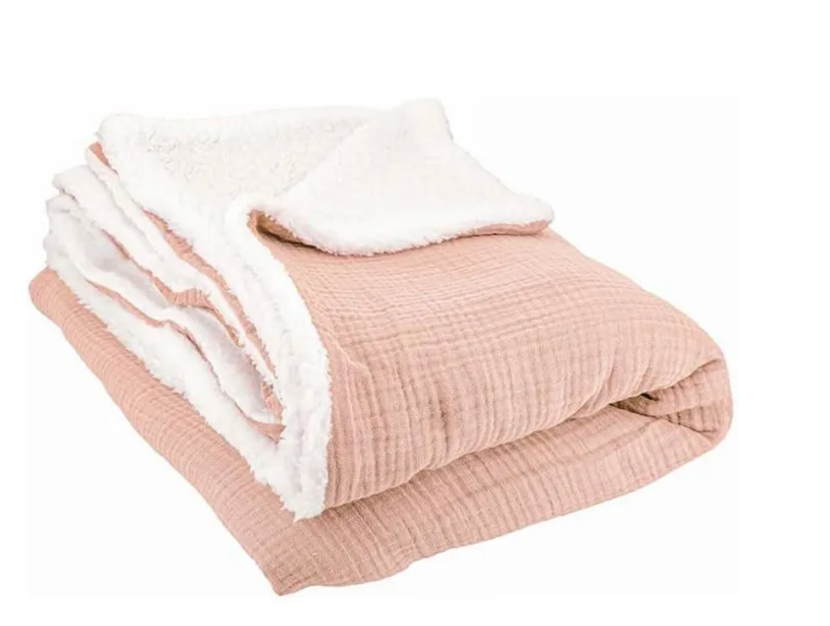 Plaid bébé moelleux – Confort et chaleur rose