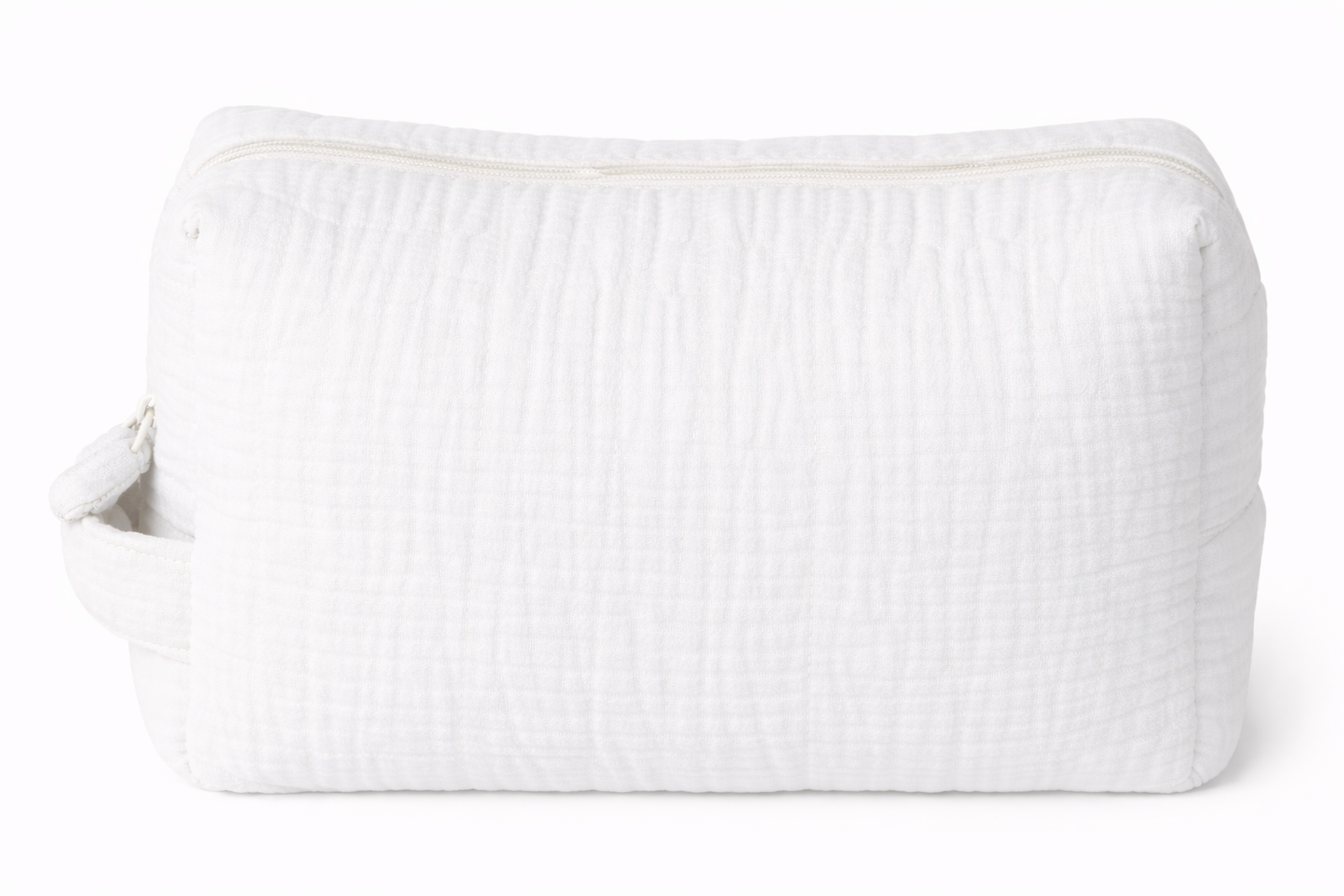 Trousse de toilette bébé en gaze de coton personnalisée – Organisateur sac à langer, maternité, idée cadeau naissance