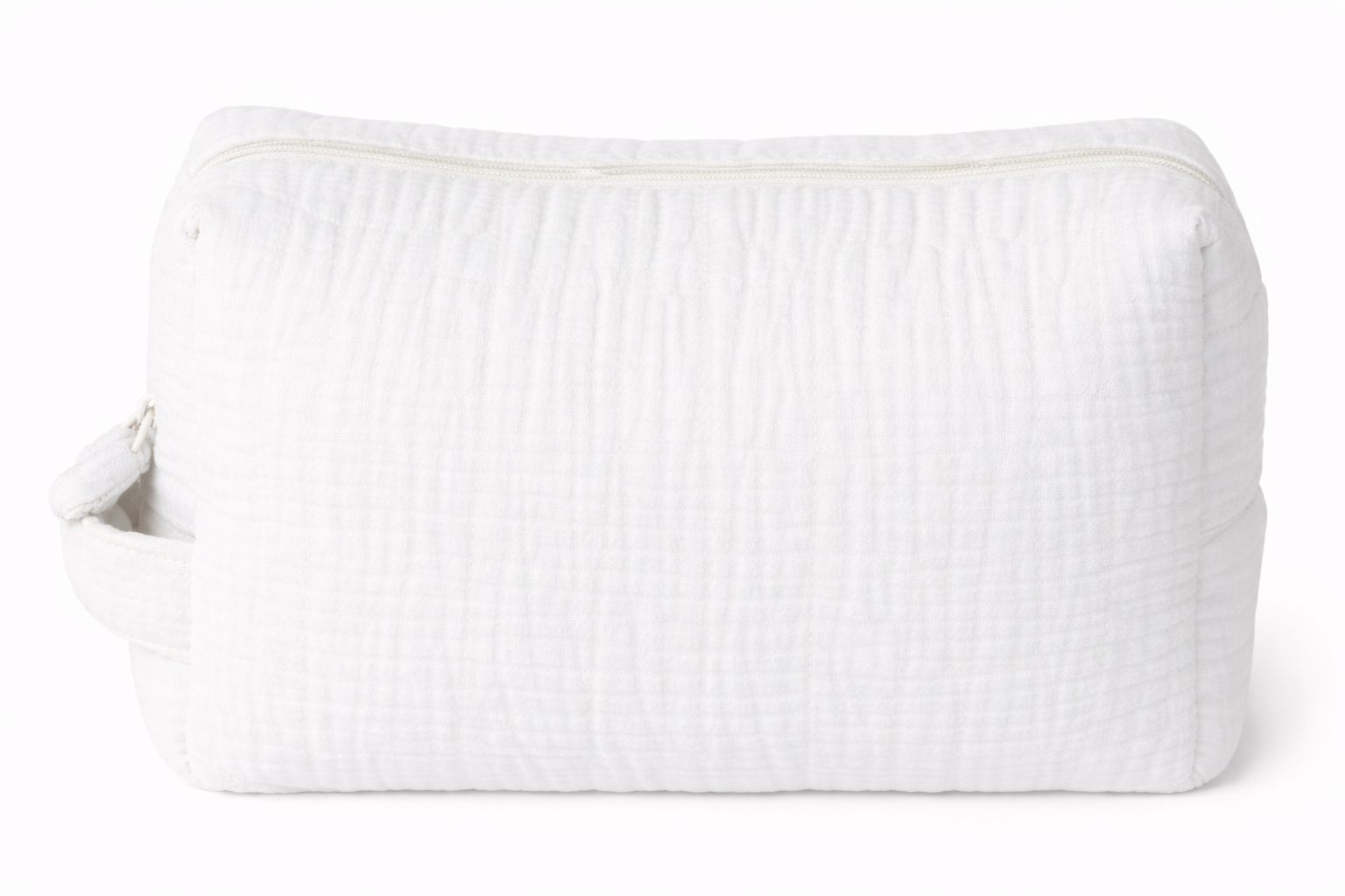 Trousse de toilette bébé en gaze de coton personnalisée – Organisateur sac à langer, maternité, idée cadeau naissance