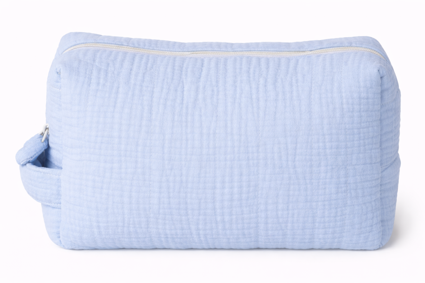 Trousse de toilette bébé en gaze de coton personnalisée – Organisateur sac à langer, maternité, idée cadeau naissance