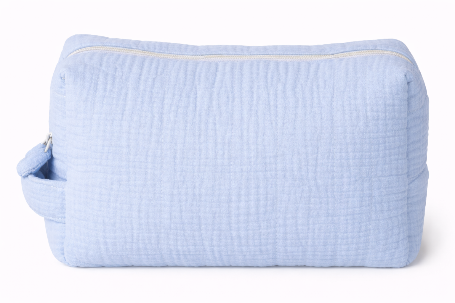 Trousse de toilette bébé en gaze de coton personnalisée – Organisateur sac à langer, maternité, idée cadeau naissance